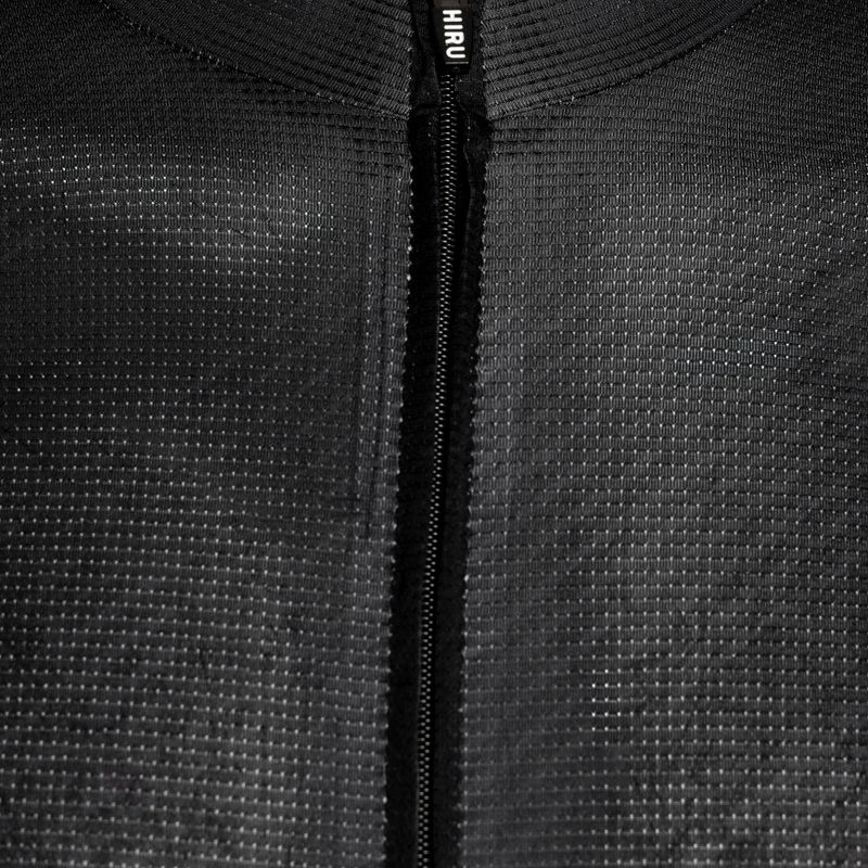 Мъжка колоездачна тениска HIRU Core Light full black 3