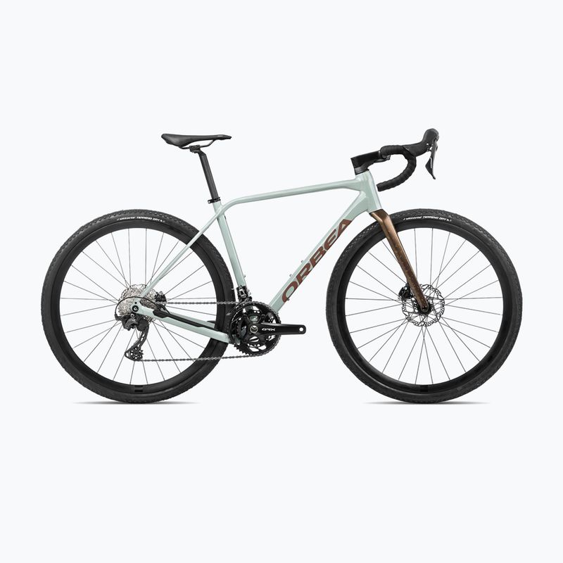 Велосипед за чакъл Orbea Terra H30 2024 син камък/мед