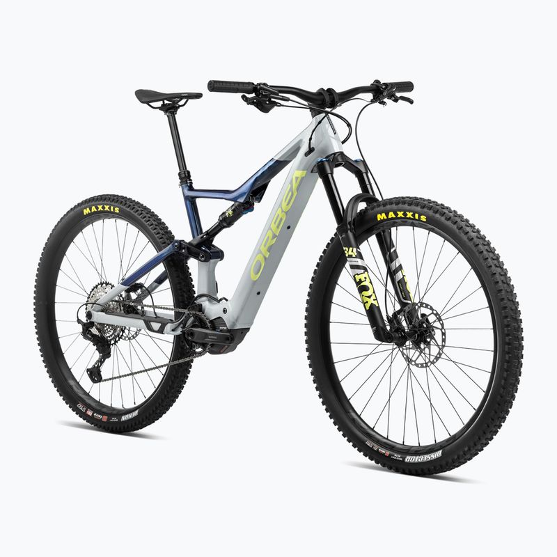 Електрически велосипед Orbea Rise H20 540Wh 2024 iceberg grey/moondust blue 2