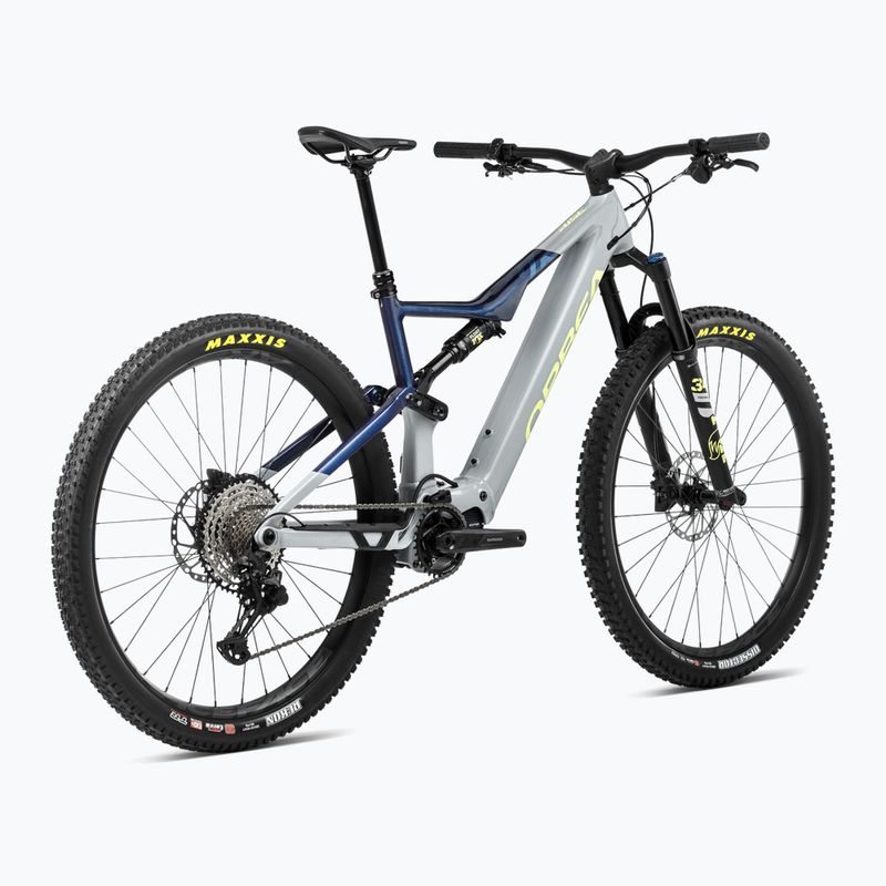 Електрически велосипед Orbea Rise H20 540Wh 2024 iceberg grey/moondust blue 3