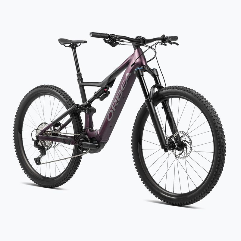 Електрически велосипед Orbea Rise H20 540Wh 2024 metallic mulberry/ black 2