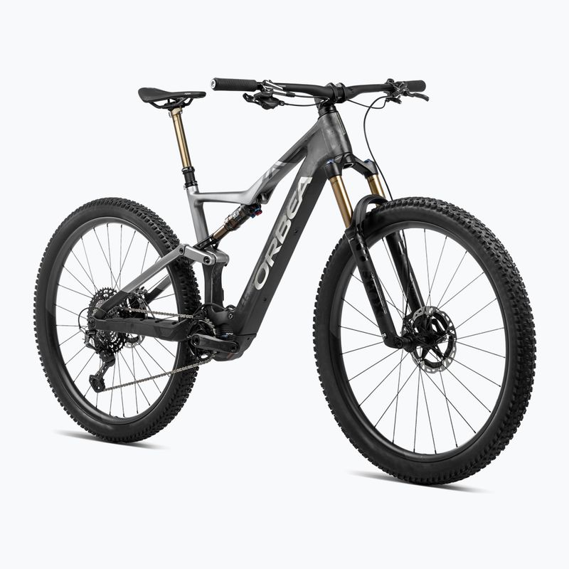 Електрически велосипед Orbea Rise M20 360Wh 2024 carbon raw/shark grey 2