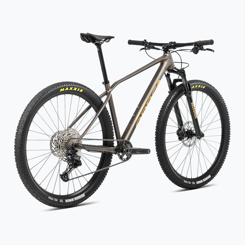 Планински велосипед Orbea Alma H20 2024 taupe brown/mango 3