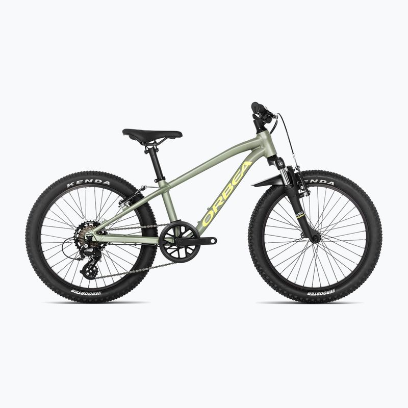 Детски велосипед Orbea MX 20 XC 2024 metallic green/yellow