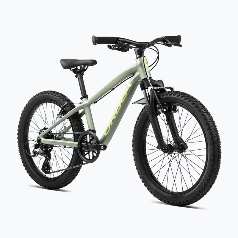 Детски велосипед Orbea MX 20 XC 2024 metallic green/yellow 2