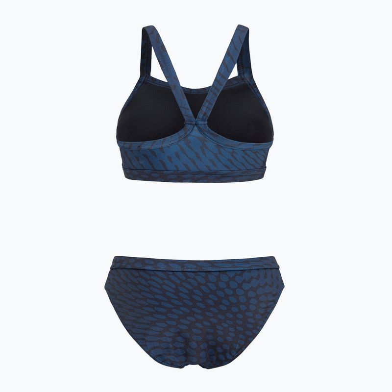 Дамски бански костюм от две части Orca Core Bikini deep blue print 2