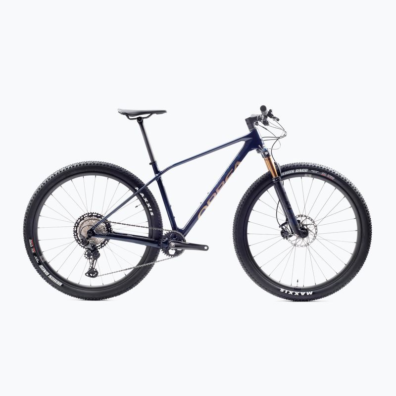 Orbea Alma M-Pro синьо-златист планински велосипед M22518L8