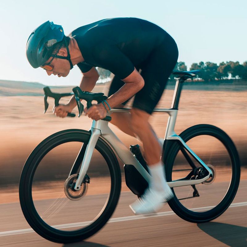 Orbea Orca Aero M31el LTD PWR сребърен шосеен велосипед 15
