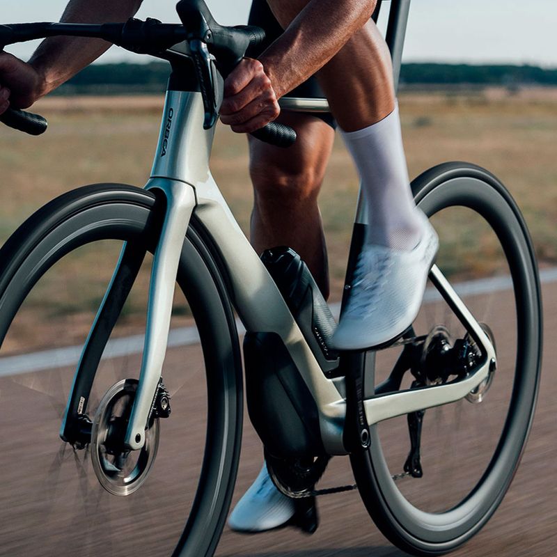Orbea Orca Aero M31el LTD PWR сребърен шосеен велосипед 19
