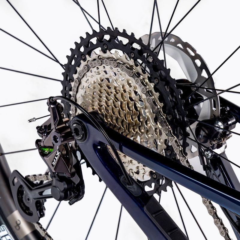 Orbea Oiz M-Pro TR син планински велосипед 12