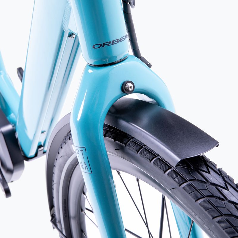 Orbea Optima E40 син електрически велосипед 7