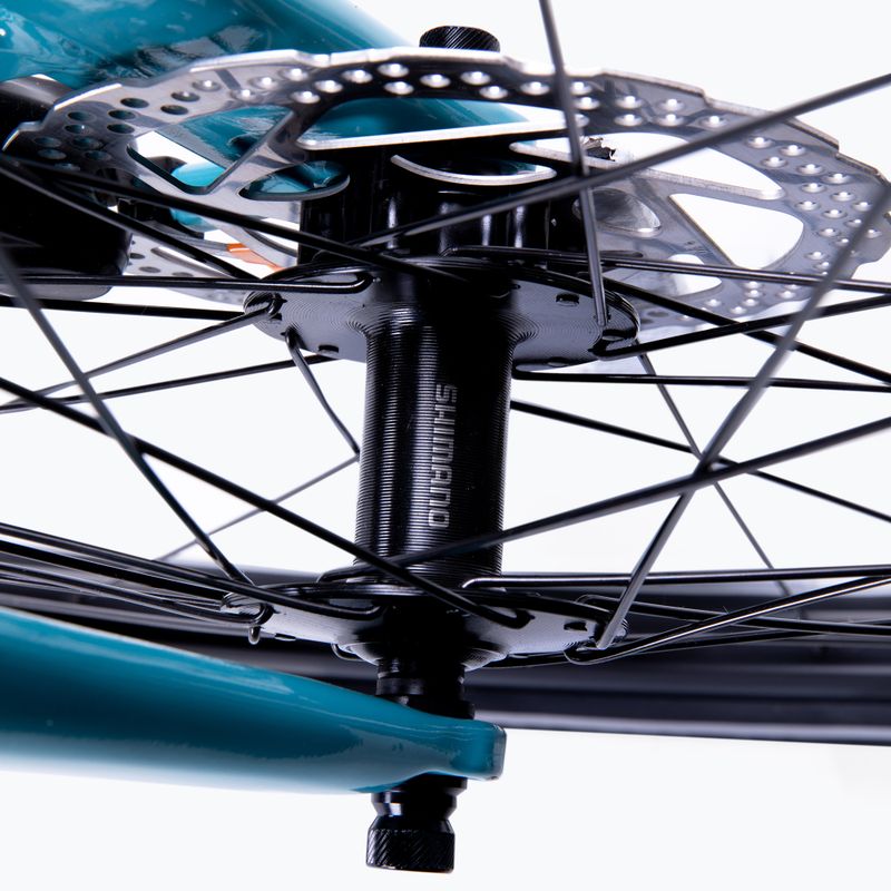 Orbea Optima E40 син електрически велосипед 10