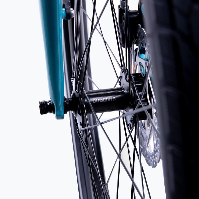 Orbea Optima E40 син електрически велосипед 12