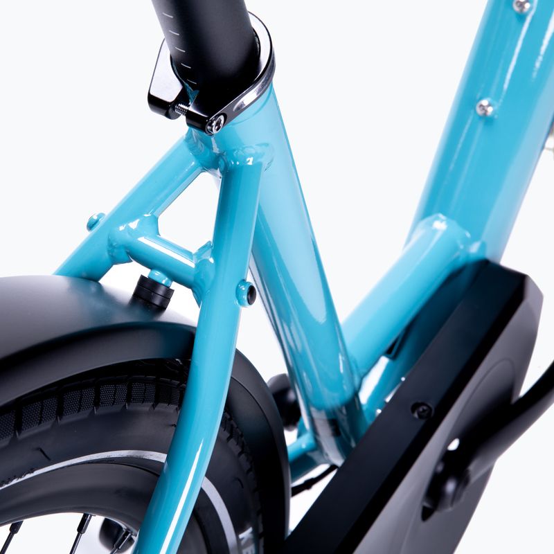 Orbea Optima E40 син електрически велосипед 13