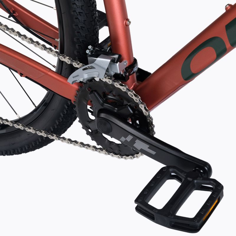 Orbea Onna 40 29 2022 червен/зелен планински велосипед 10