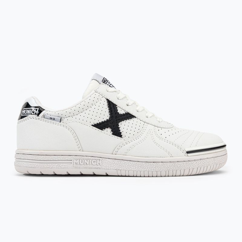 Детски футболни обувки MUNICH G-3 Profit, бели 2