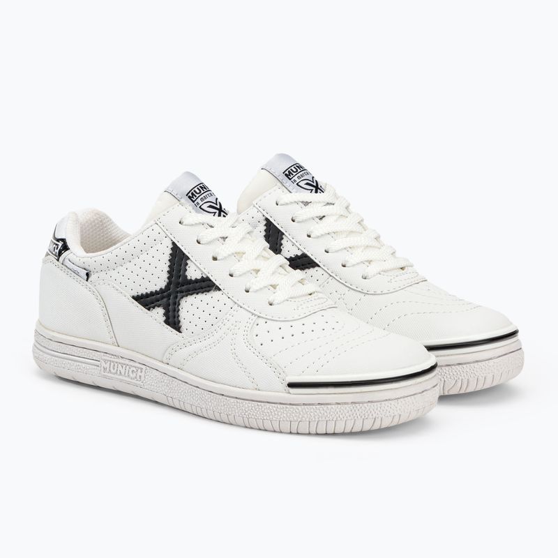 Детски футболни обувки MUNICH G-3 Profit, бели 4