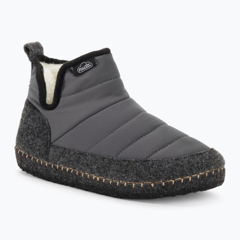 Nuvola Boot Нови вълнени зимни чехли тъмно сиво