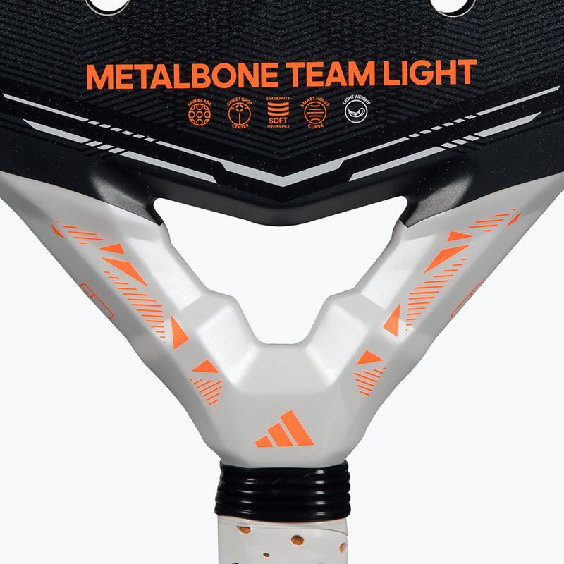 Ракета за падел adidas Metalbone Team Light 2026 black/white 7