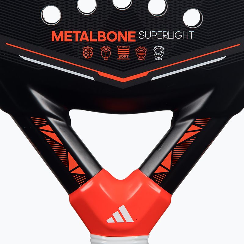 Ракета за падел adidas Metalbone Superlight 2026 black/red 5
