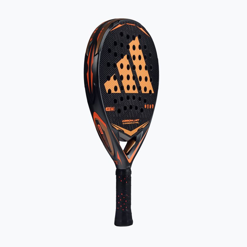 Ракета за падел adidas Arrow Hit Carbon CTRL anthracite/orange 2