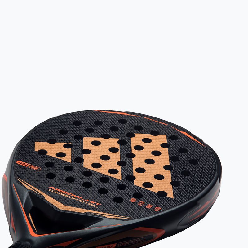 Ракета за падел adidas Arrow Hit Carbon CTRL anthracite/orange 6
