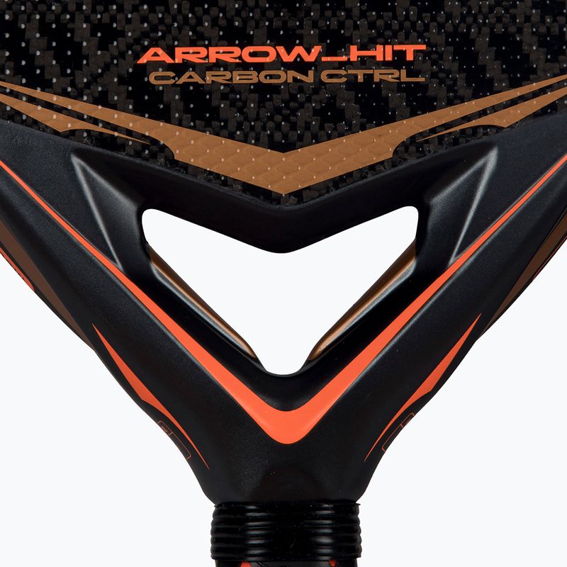 Ракета за падел adidas Arrow Hit Carbon CTRL anthracite/orange 7