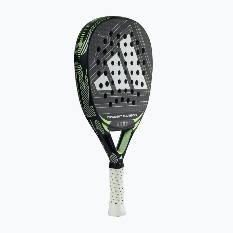Ракета за падел adidas Cross IT Carbon 2026 black/lime 2