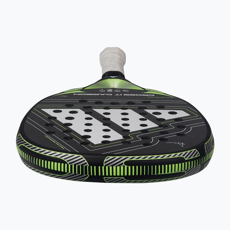 Ракета за падел adidas Cross IT Carbon 2026 black/lime 4