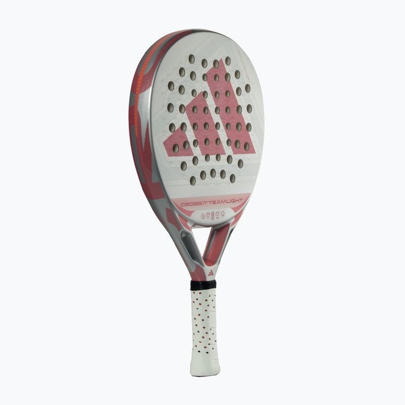 Ракета за падел adidas Cross IT Team Light 2026 white/pink 2