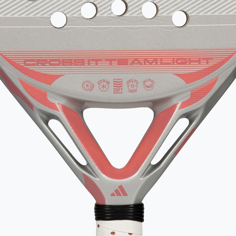Ракета за падел adidas Cross IT Team Light 2026 white/pink 7