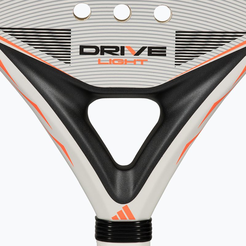 Ракета за падел adidas Drive Light 2026 white/orange 5