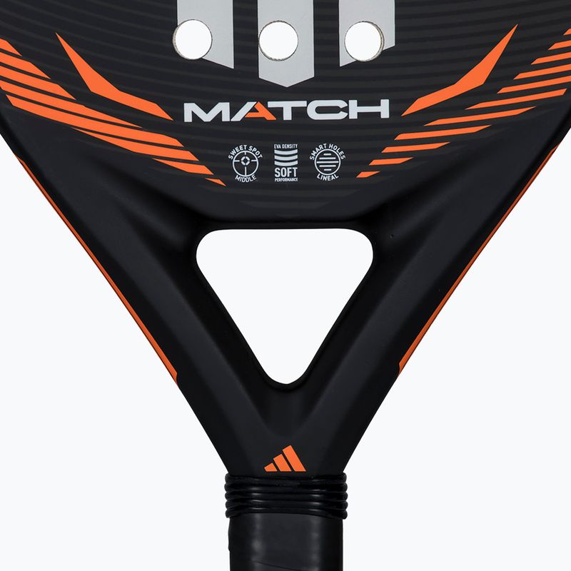 Ракета за падел adidas Match 2026 black/orange 5