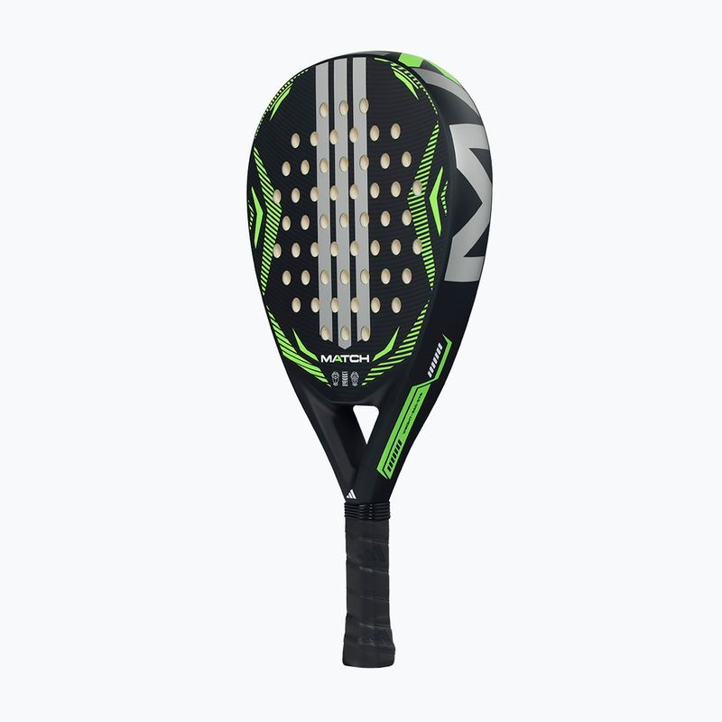 Ракета за падел adidas Match 2026 black/lime 3