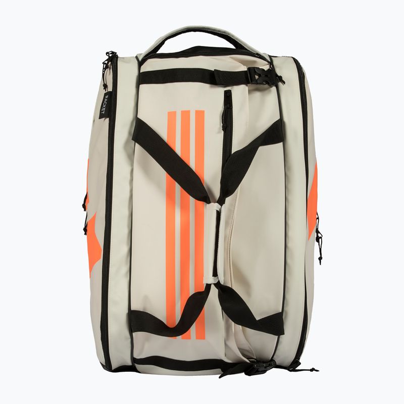 Чанта за падел adidas Multigame Racket Bag 2026 off white/orange 3
