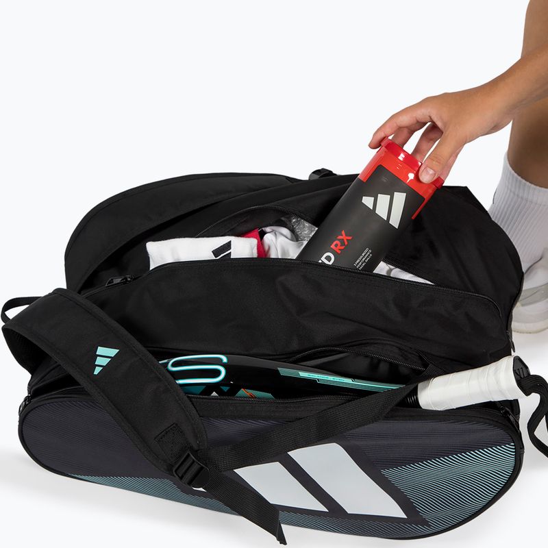 Чанта за падел adidas Control Racket Bag 2026 black/blue 7