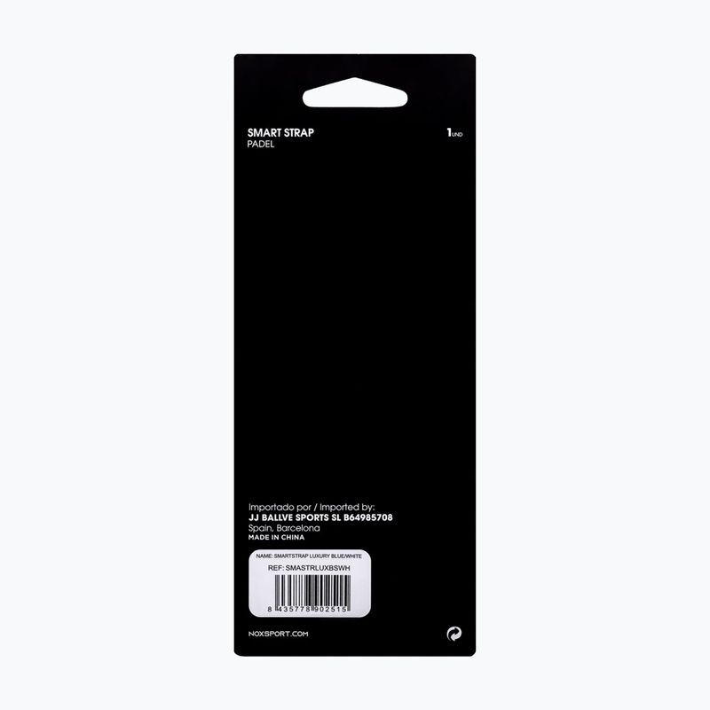 Каишка за китка NOX Luxury Smartstrap blue/white 2