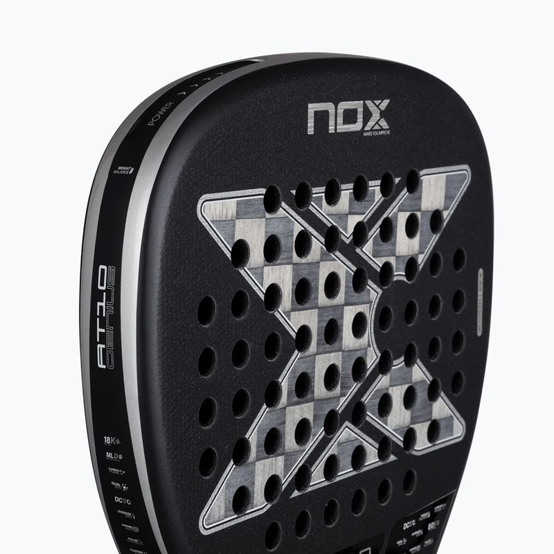 Ракета за падел NOX AT10 Genius Attack 18K Alum от Agustin Tapia 6