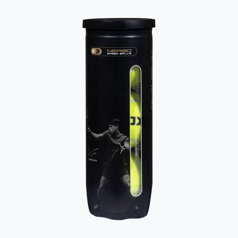Топки за падел NOX Nerbo Speed 3B 3 pack yellow 2