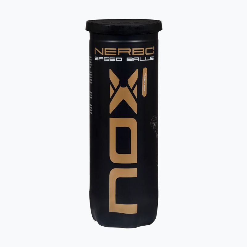 Топки за падел NOX Nerbo Speed 3B 3 pack yellow 3