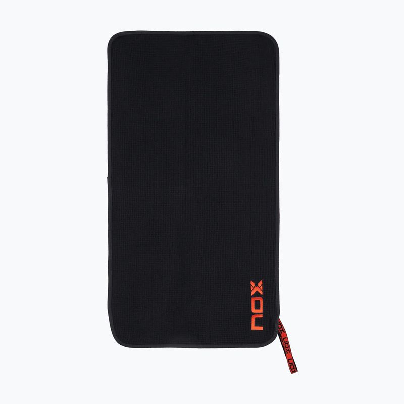 Хавлия NOX Cotton Towel black/red 2