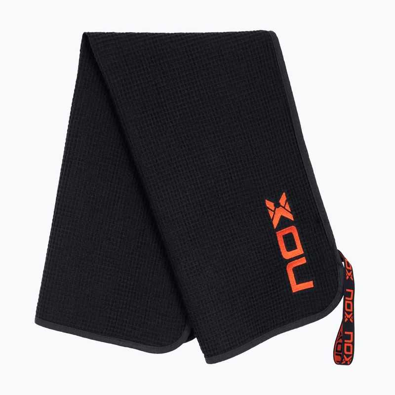 Хавлия NOX Cotton Towel black/red 3