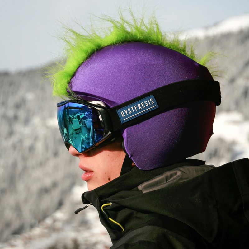 Шапка за каска Coolcasc Green Mohican 7