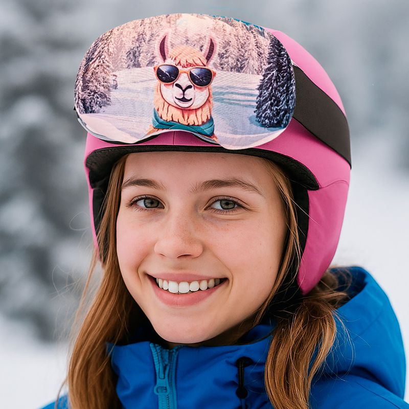 Калъф за ски маска COOLCASC Llama Goggle Cover 2