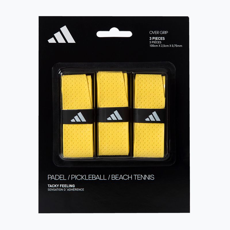 Грип за ракета за падел adidas Padel Overgrip Set 3 бр. yellow 3