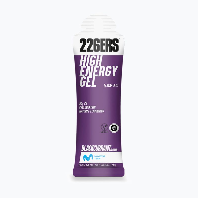 Енергийно желе 226ERS High Energy Gel BCAA 76 g касис