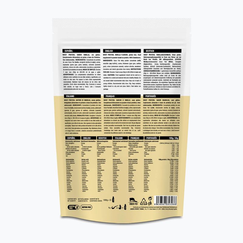 Протеинова добавка 226ERS Whey Protein WPC 1 kg vanilla wanilia 2