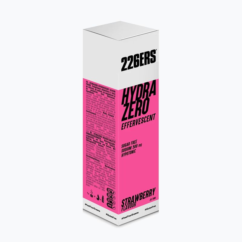 Хипотонична напитка 226ERS Hydrazero Effervescent 20 таблетки ягода 4