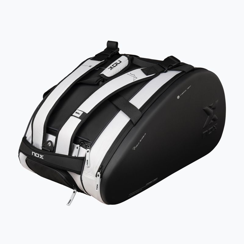 Чанта за падел NOX Luxury Master Series Padelbag 60 l white/black 3