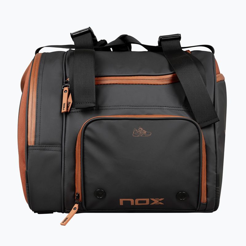 Чанта за падел NOX Luxury Open Series 60 l black/brown 8